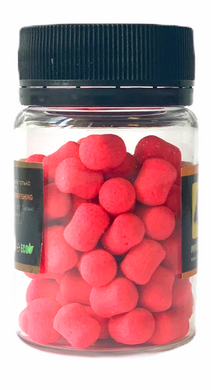 Плаваючі Бойли Fluoro Wafters, Cranberry N-Butyric Acid [Журавлина & Масляна Кислота], 8*10mm, 20гр