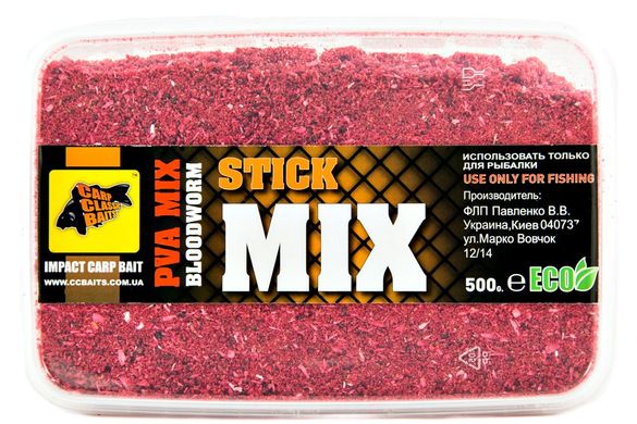 Принада Stick Mix Bloodworm [Мотиль], 500