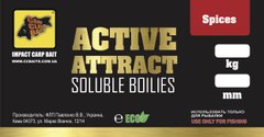 Пилящі Бойли Active Soluble Spices [Спеції], 20, 1000