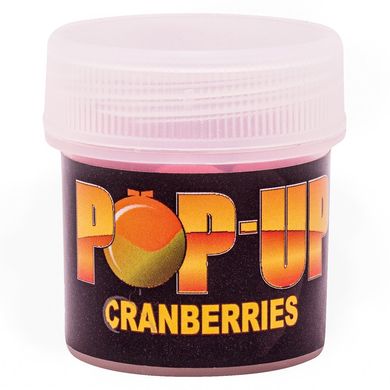Бойли Плаваючі Pop-Ups Cranberry [Журавлина], 10, 15 штук, Bordo/Бордовый