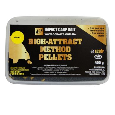 Пеллетс High-Attract Method Pellets - Honey [Мед], 400