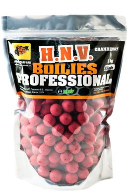 Розчинні Бойли Professional Soluble Cranberry [Журавлина], 20, 1000