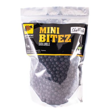 Пылящие Бойлы Mini Bitez Shellfish [Ракушка], 10, 1000