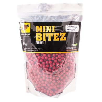 Пылящие Бойлы Mini Bitez Cranberry Miracle [Клюквенное Чудо], 10, 1000