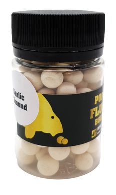 Бойли Плаваючі Fluoro Pop-Ups, Garlic & Almond [Часник & Мигдаль], 8, 20гр