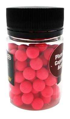 Бойли Плаваючі Fluoro Pop-Ups, Plum & Caproic Acid [Слива & Капроік Кислота], 8, 20гр