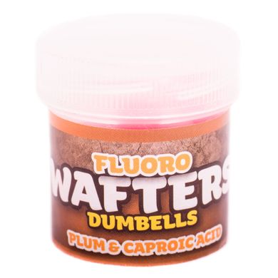 Плавающие Бойлы Fluoro Wafters, Plum & Caproic Acid [Слива & Капроик Кислота], 15 штук