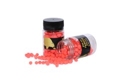 Бойлы Плавающие Fluoro Pop-Ups 6mm Squid - Strawberry [Кальмар & Клубника], 6, 20гр, Red/Красный