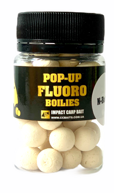 Бойли Плаваючі  Fluoro Pop-Ups, N-Butyric Acid, [Масляна Кислота], 10, 20гр