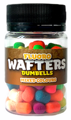 Плавающі Бойли Fluoro Wafters, Mixed Colours [Міксовані Кольори], 8*10mm, 20гр