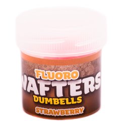 Плавающие Бойлы Fluoro Wafters, Strawberry [Клубника], 15 штук