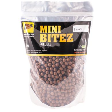 Пылящие Бойлы Mini Bitez Liver [Печень], 10, 1000