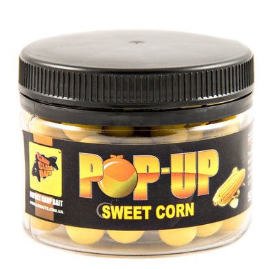 Бойли Плаваючі Pop-Ups Sweetcorn [Солодка Кукурудза], 10, 35, Yellow/Жовтий
