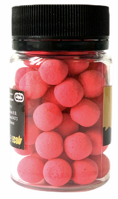 Бойли Плаваючі Fluoro Pop-Ups, Squid-Cranberry [Кальмар-Журавлина], 10, 15 штук
