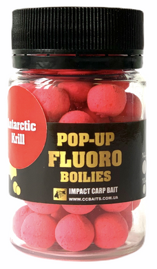 Бойли Плаваючі Fluoro Pop-Ups, Antarctic Krill [Антарктичний Кріль], 10, 20гр