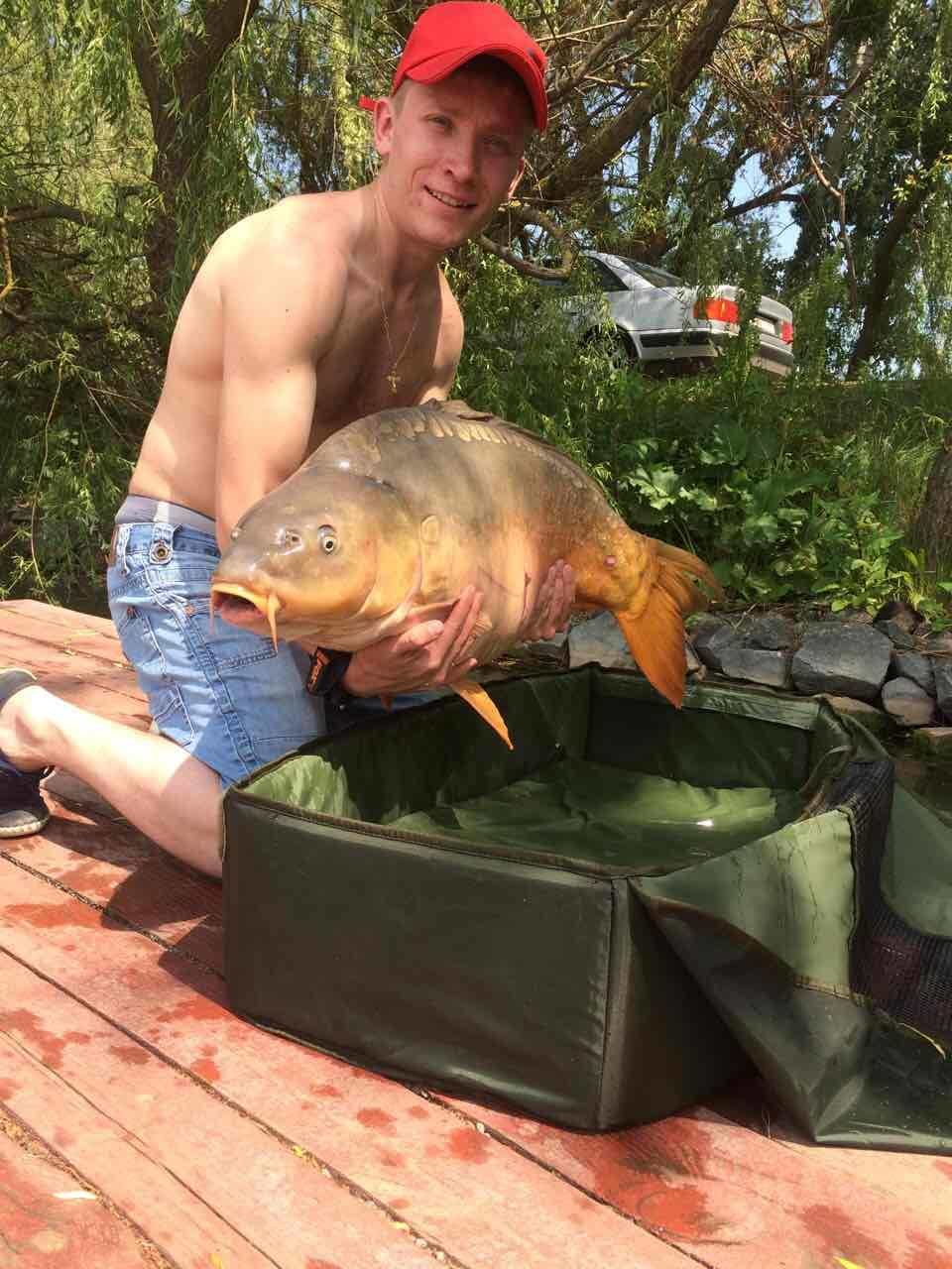 Рыбалка на водоеме Ульяныки